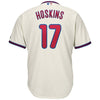Rhys Hoskins Philadelphia Phillies Majestic Alternate Official Cool Base Player Jersey - Cream