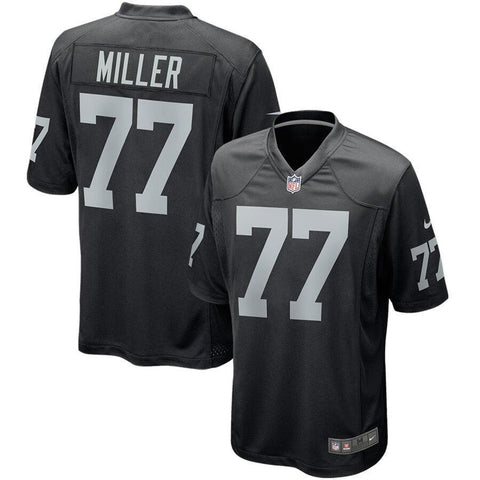 Kolton Miller Oakland Raiders Nike Game Jersey - Black