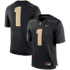 Purdue Boilermakers Nike Team Game Football Jersey - Black