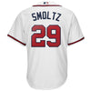 John Smoltz Atlanta Braves Majestic 2019 Home Cool Base Player Jersey – White