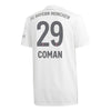 Kingsley Coman Bayern Munich Away Soccer Jersey 2019-20 – White