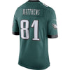 Jordan Matthews Philadelphia Eagles Nike Limited Jersey - Midnight Green