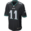 Carson Wentz Philadelphia Eagles Nike Game Jersey - Black