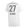 David Alaba Bayern Munich Away Soccer Jersey 2019-20 – White