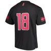 #18 Rutgers Scarlet Knights adidas Special Game Premier Jersey - Black