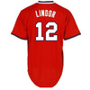 Francisco Lindor Cleveland Indians Majestic Turn Back the Clock Jersey - Red
