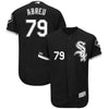 Jose Abreu Chicago White Sox Majestic Home Flex Base Collection Player Jersey - White/Black
