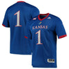 Kansas Jayhawks adidas Team Premier Football Jersey - Royal