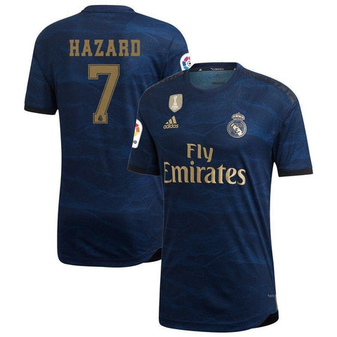 Eden Hazard Real Madrid Away Soccer Jersey 2019-20 – Blue