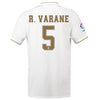 Raphaël Varane Real Madrid Home Soccer Jersey 2019-20 Jersey – White