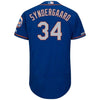 Noah Syndergaard New York Mets Majestic Alternate Collection Flex Base Jersey - Royal/White