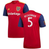 Kyle Beckerman Real Salt Lake  2018 Primary Player Jersey – Red