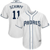 Ryan Schimpf San Diego Padres Majestic Home Cool Base Jersey - White