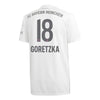 Leon Goretzka Bayern Munich Away Soccer Jersey 2019-20 – White
