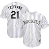 Kyle Freeland Colorado Rockies Majestic Alternate Cool Base Replica Player Jersey - White