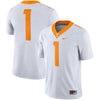 Tennessee Volunteers Nike Team Game Football Jersey - White