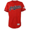 Jose Ramirez Cleveland Indians Majestic Home 2019 All-Star Game Patch Flex Base Player Jersey – White/Scarlet