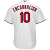 Edwin Encarnacion Cleveland Indians Majestic Official Cool Base Player Jersey - White
