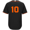 Evan Longoria San Francisco Giants Majestic Alternate Official Cool Base Replica Player Jersey - Black