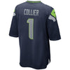 L.J. Collier Seattle Seahawks Nike Game Jersey - Navy