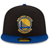 Golden State Warriors New Era 2019 NBA Finals Bound Side Patch Two-Tone 59FIFTY Fitted Hat - Black/Royal