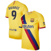 Luis Suárez Barcelona 2019/20 Away Stadium Player Jersey – Yellow