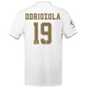 Álvaro Odriozola Real Madrid Home Soccer Jersey 2019-20 Jersey – White
