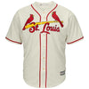 Adam Wainwright St. Louis Cardinals Majestic Cool Base Player Jersey - Tan/White