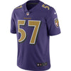 C.J. Mosley Baltimore Ravens Nike Vapor Untouchable Color Rush Limited Player Jersey - Purple
