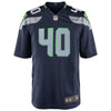 Derrick Coleman Seattle Seahawks Nike Game Jersey - College Navy