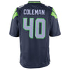 Derrick Coleman Seattle Seahawks Nike Game Jersey - College Navy
