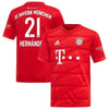 Lucas Hernández Bayern Munich Home Soccer Jersey 2019-20 Jersey - Red