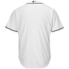 Tampa Bay Rays Majestic Official Cool Base Jersey - White