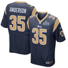 C.J. Anderson Los Angeles Rams Nike Super Bowl LIII Bound Game Jersey - Navy