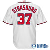 Stephen Strasburg Washington Nationals Majestic Official Cool Base Player Jersey - White