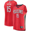 Frank Jackson New Orleans Pelicans Fanatics Branded Fast Break Player Jersey Red - Statement Edition