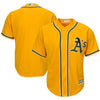 Oakland Athletics Majestic Official Cool Base Team Jersey - Gold