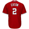 Adam Eaton Washington Nationals Majestic Alternate Official Cool Base Replica Player Jersey - Scarlet