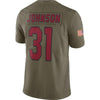 David Johnson Arizona Cardinals Nike Salute To Service Limited Jersey - Olive