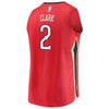 Ian Clark New Orleans Pelicans Fanatics Branded Fast Break Player Jersey Red - Statement Edition