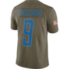 Matthew Stafford Detroit Lions Nike Salute To Service Limited Jersey - Olive