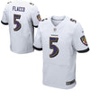 Joe Flacco Baltimore Ravens Nike Elite Jersey - White