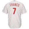 Maikel Franco Philadelphia Phillies Majestic Official Cool Base Player Jersey-Scarlet/White