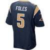 Nick Foles Los Angeles Rams Nike Game Jersey - Navy