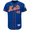 Jacob deGrom New York Mets Majestic Collection Flex Base Player Jersey – Royal/White