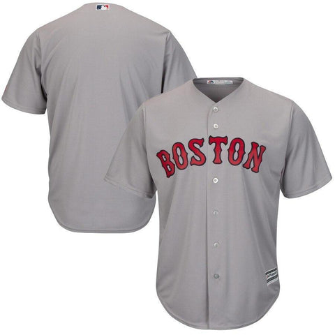 Boston Red Sox Majestic Official Cool Base Team Jersey - Gray
