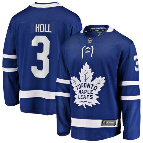 Justin Holl Toronto Maple Leafs Fanatics Branded Home Breakaway Player Jersey - Blue