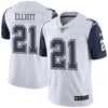 Ezekiel Elliott Dallas Cowboys Nike Vapor Untouchable Color Rush Limited Player Jersey - White