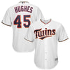 Phil Hughes Minnesota Twins Majestic Cool Base Player Jersey - White