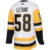 Kris Letang Pittsburgh Penguins adidas Away Player Jersey - White